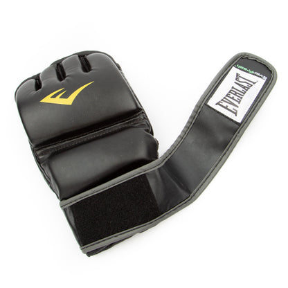 Premium Black Wrist Wrap Heavy Bag Gloves 